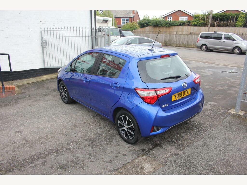 Toyota Yaris 1.5 Vvt-i Icon Tech Euro 6 YD18DTA Blue #2