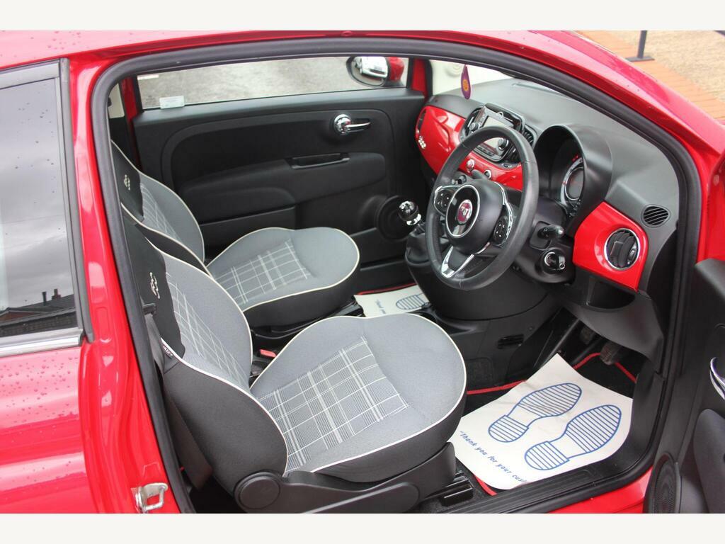 Fiat 500 1.2 Lounge Euro 6 S S BX68SWV Red #6