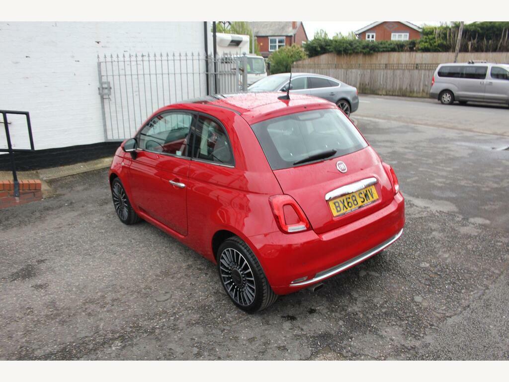 Fiat 500 1.2 Lounge Euro 6 S S BX68SWV Red #3