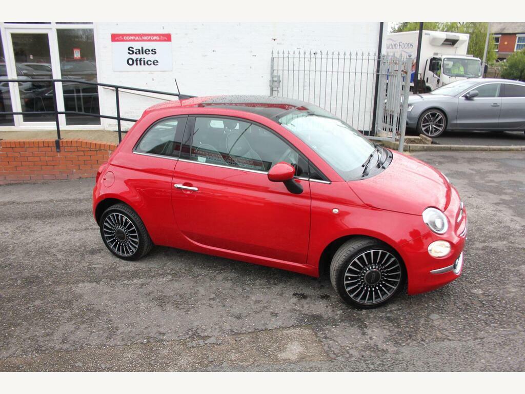 Fiat 500 1.2 Lounge Euro 6 S S BX68SWV Red #2