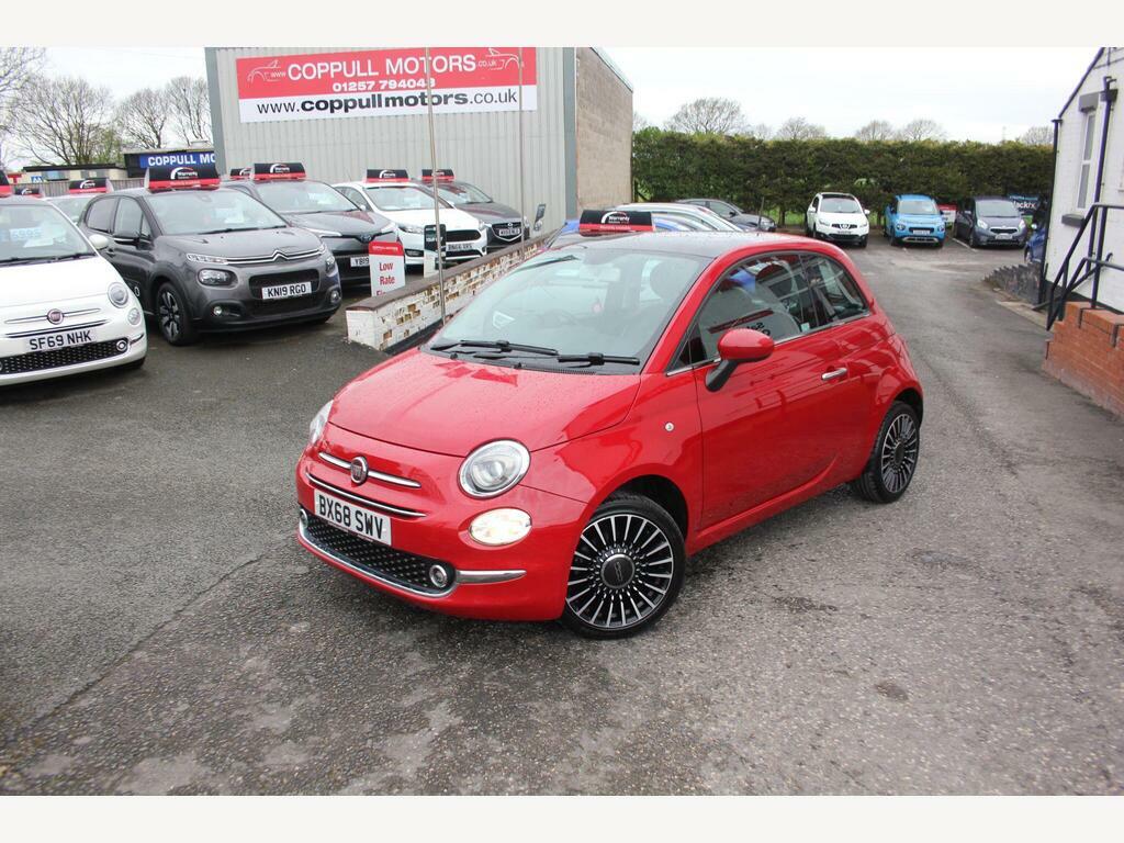 Fiat 500 1.2 Lounge Euro 6 S S Red