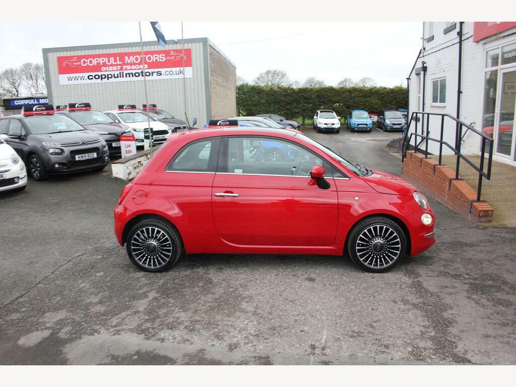 Fiat 500 1.2 Lounge Euro 6 S S BX68SWV Red #4