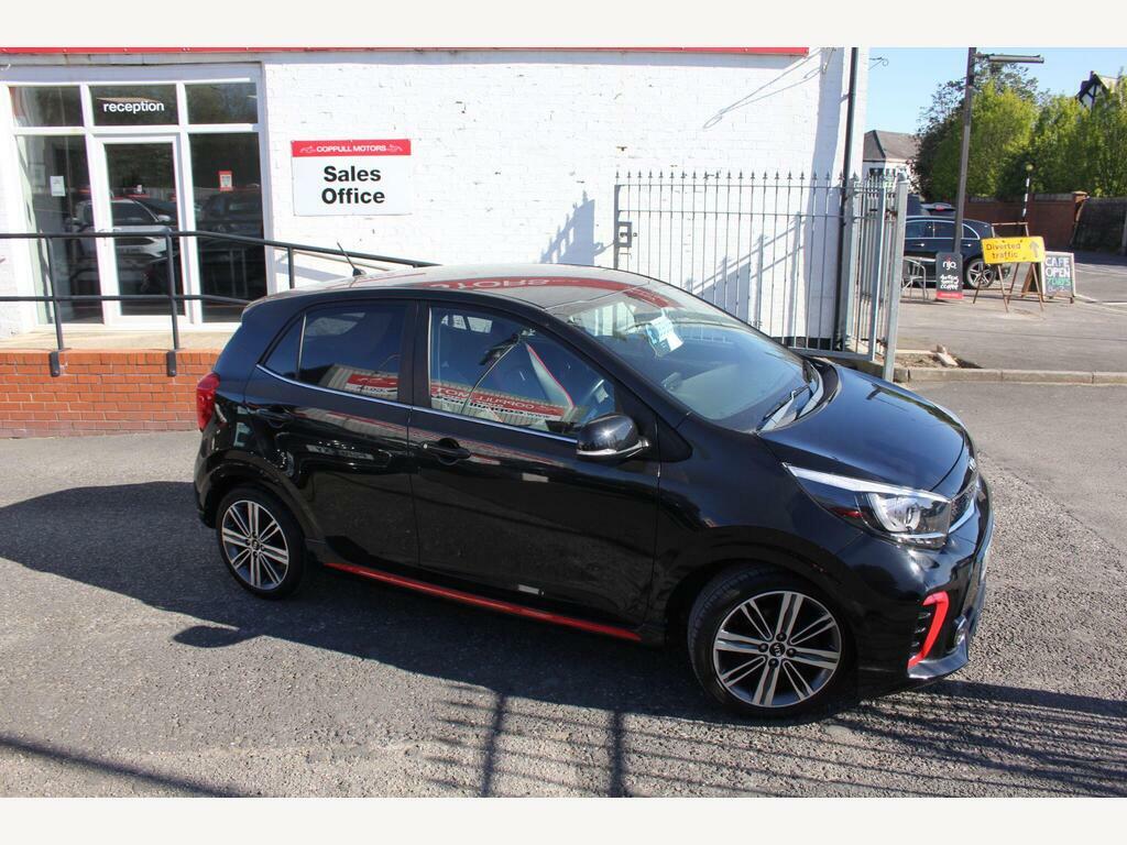 Kia Picanto 1.0 Gt-line Euro 6 Black #2