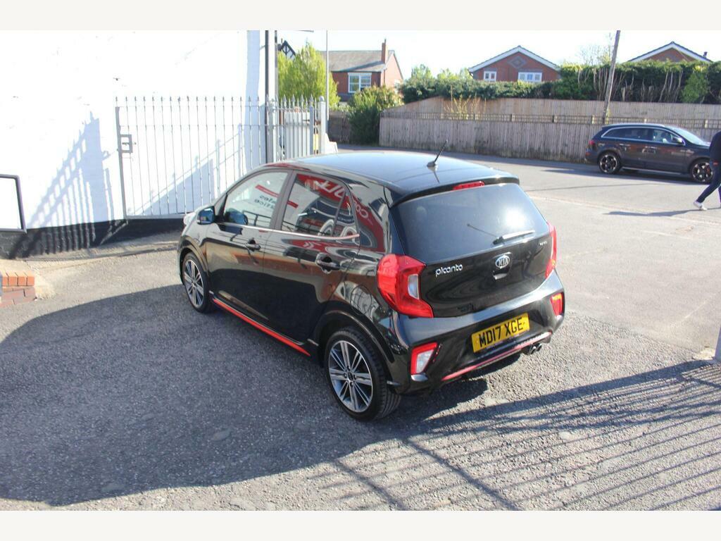 Kia Picanto 1.0 Gt-line Euro 6 Black #3