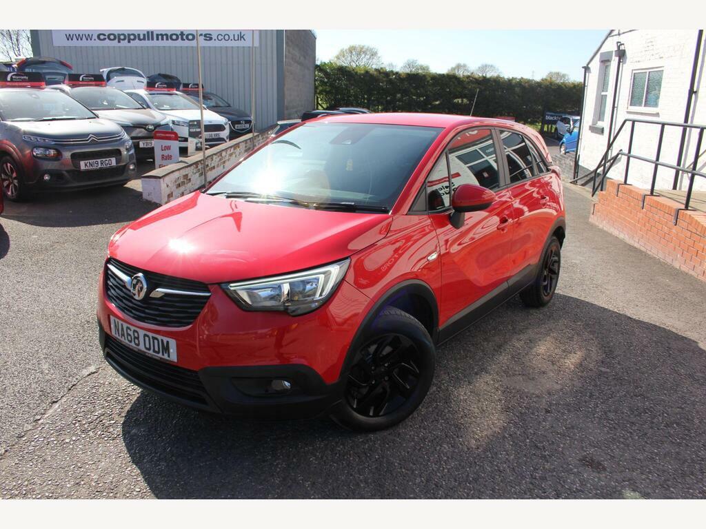 Vauxhall Crossland X 1.2 Turbo Se Euro 6 S S NA68ODM Red #2
