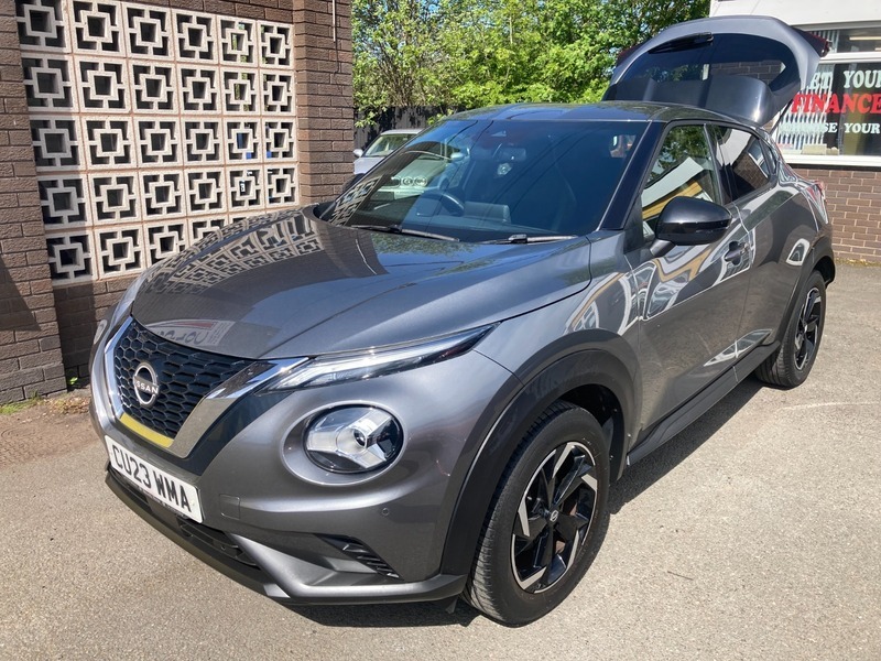 Nissan Juke 1.0 Dig-t N-connecta Suv Blue #2