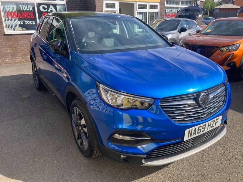 Vauxhall Grandland X 1.2 Turbo Gpf Sport Blue #3