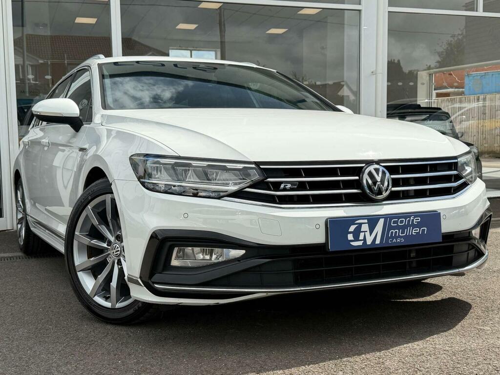 Volkswagen Passat Estate 2.0 Tdi Evo R-line Dsg Euro 6 Ss 20 White