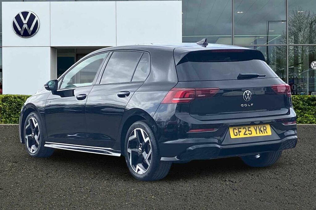 Volkswagen Golf 1.5 Tsi 150 R-line GF25YKR Black #3