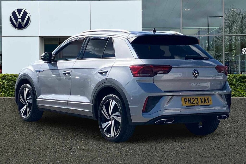 Volkswagen T-Roc 1.5 Tsi R-line PN23XAV Silver #3