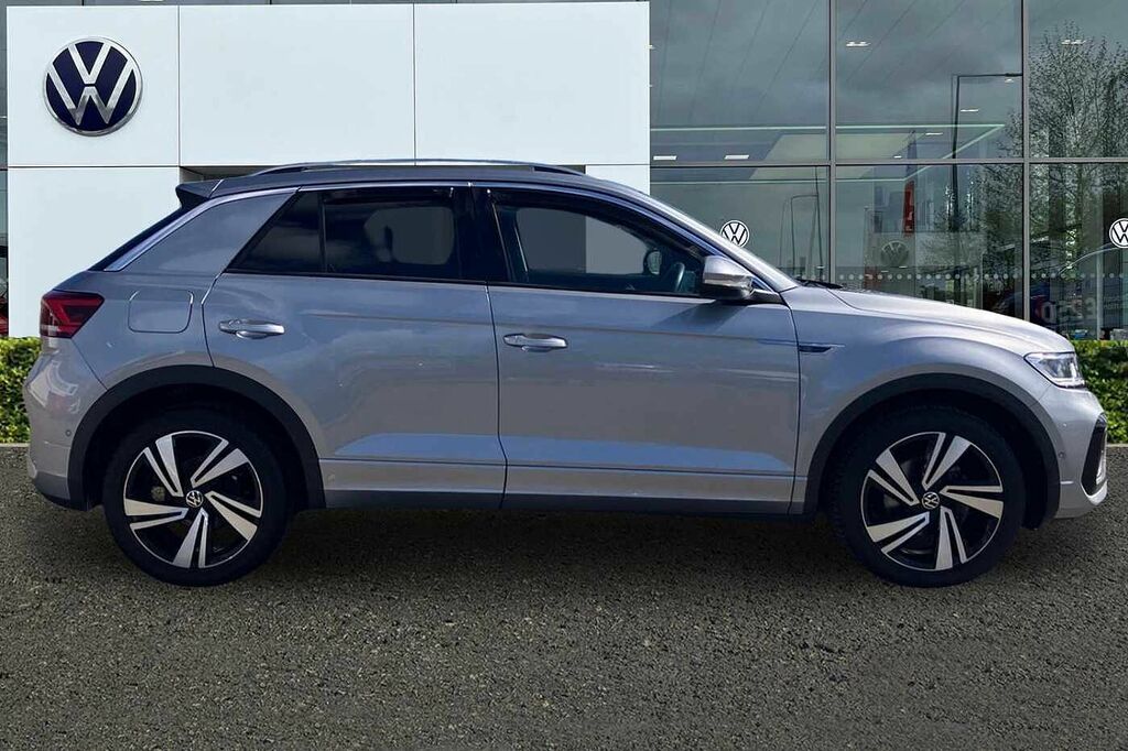 Volkswagen T-Roc 1.5 Tsi R-line PN23XAV Silver #4