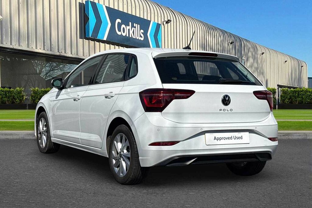 Volkswagen Polo 1.0 Tsi Style MW71SZN White #3