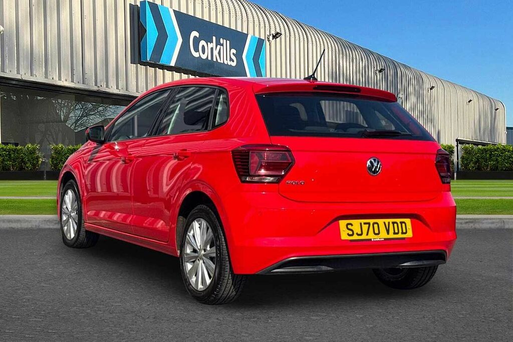 Volkswagen Polo 1.0 Tsi 115 Sel Dsg SJ70VDD Red #3