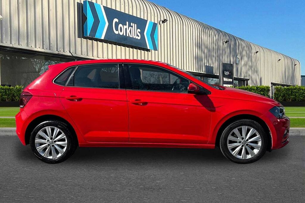 Volkswagen Polo 1.0 Tsi 115 Sel Dsg SJ70VDD Red #4