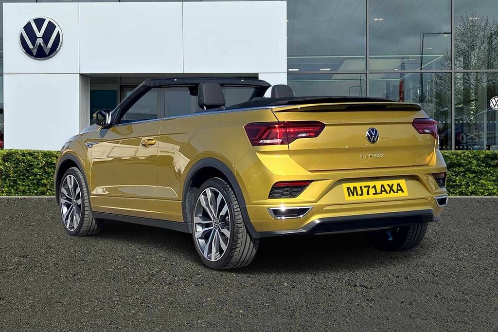 Volkswagen T-Roc 1.5 Tsi R-line Dsg MJ71AXA Yellow #3