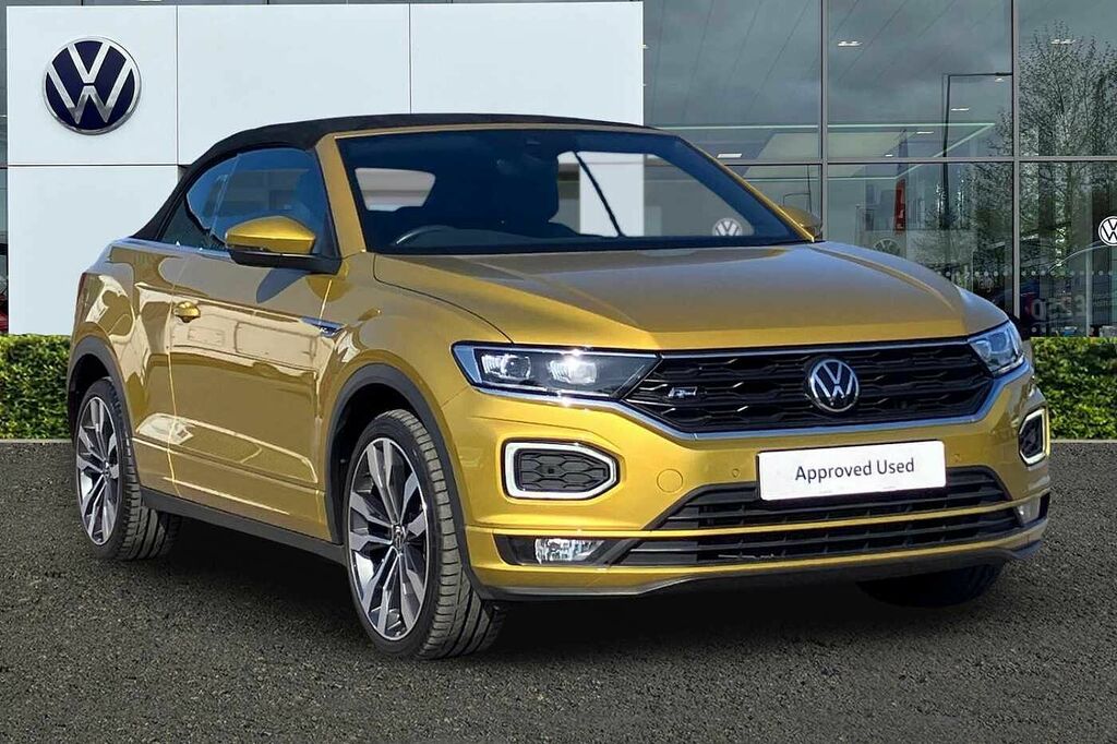 Volkswagen T-Roc 1.5 Tsi R-line Dsg Yellow