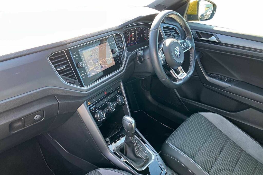 Volkswagen T-Roc 1.5 Tsi R-line Dsg MJ71AXA Yellow #2