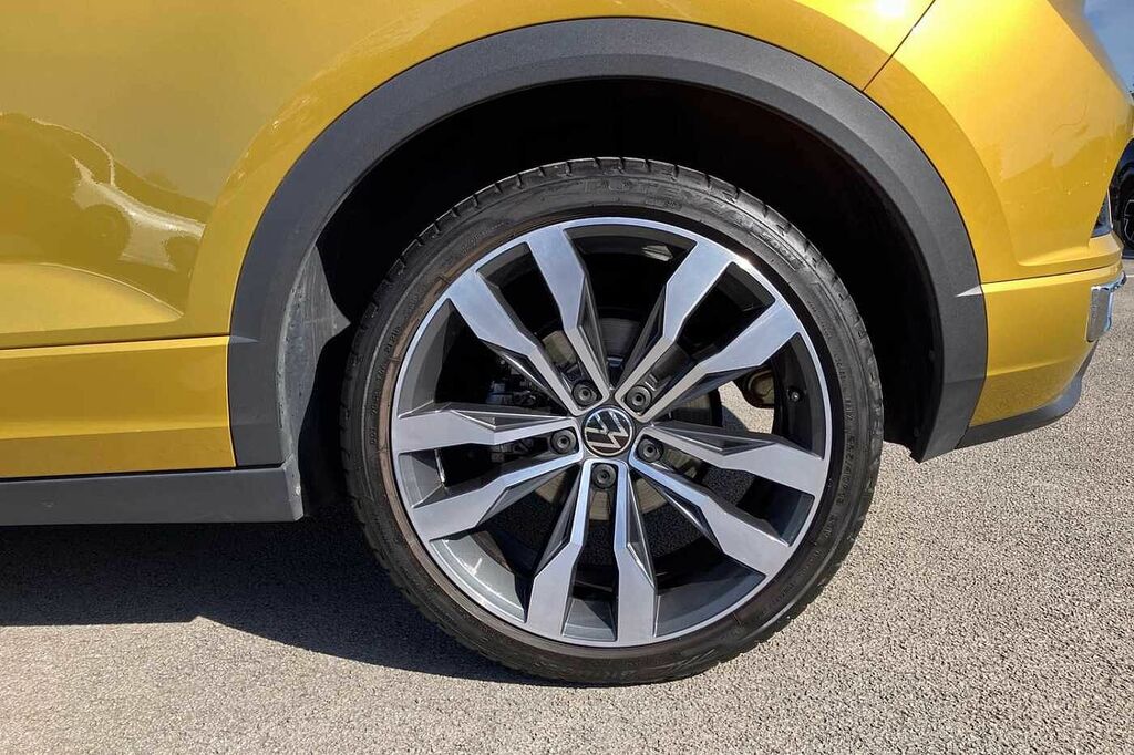 Volkswagen T-Roc 1.5 Tsi R-line Dsg MJ71AXA Yellow #5