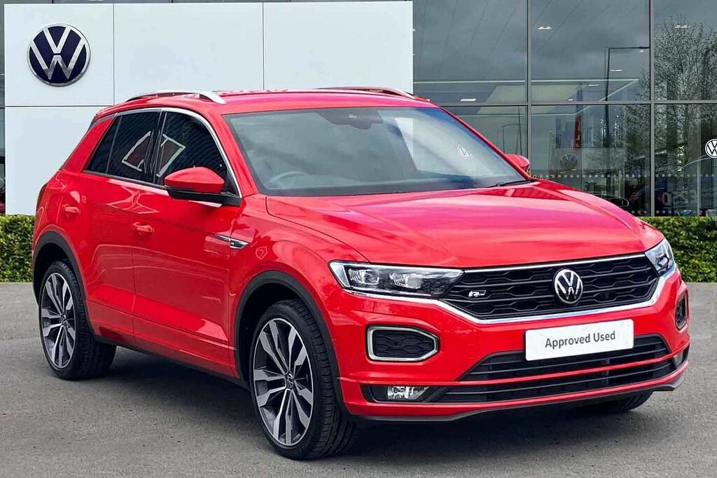 Volkswagen T-Roc 1.5 Tsi Evo R-line Dsg Red