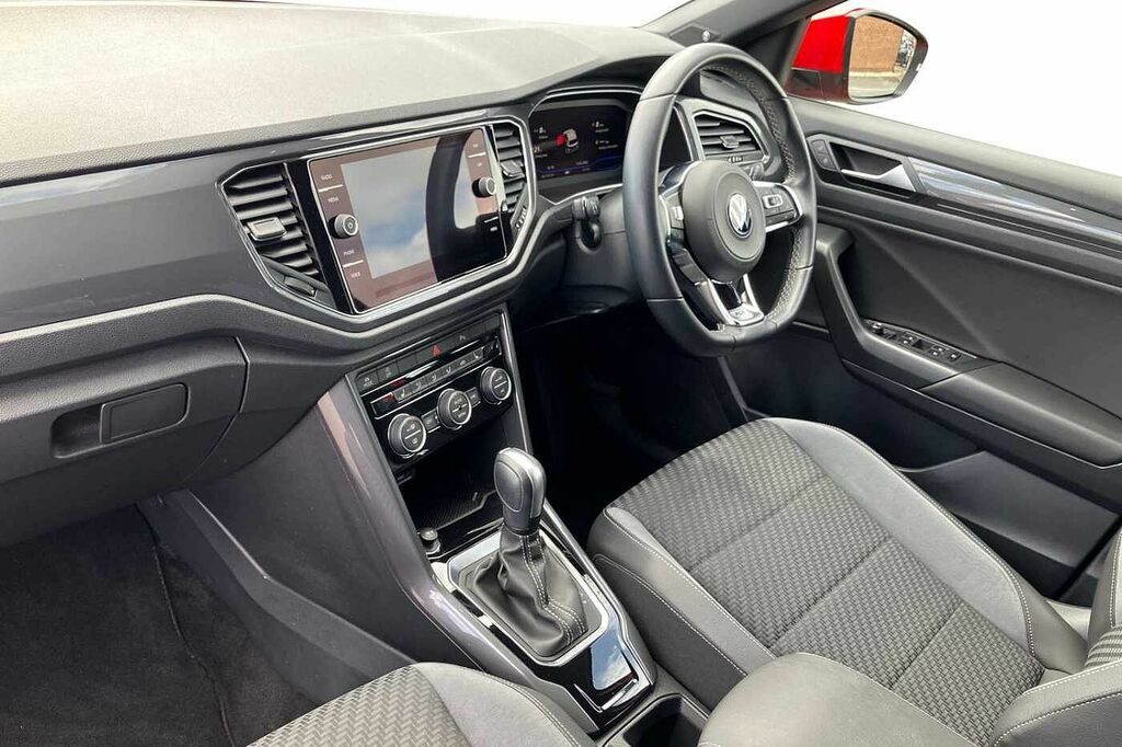 Volkswagen T-Roc 1.5 Tsi Evo R-line Dsg Red #2