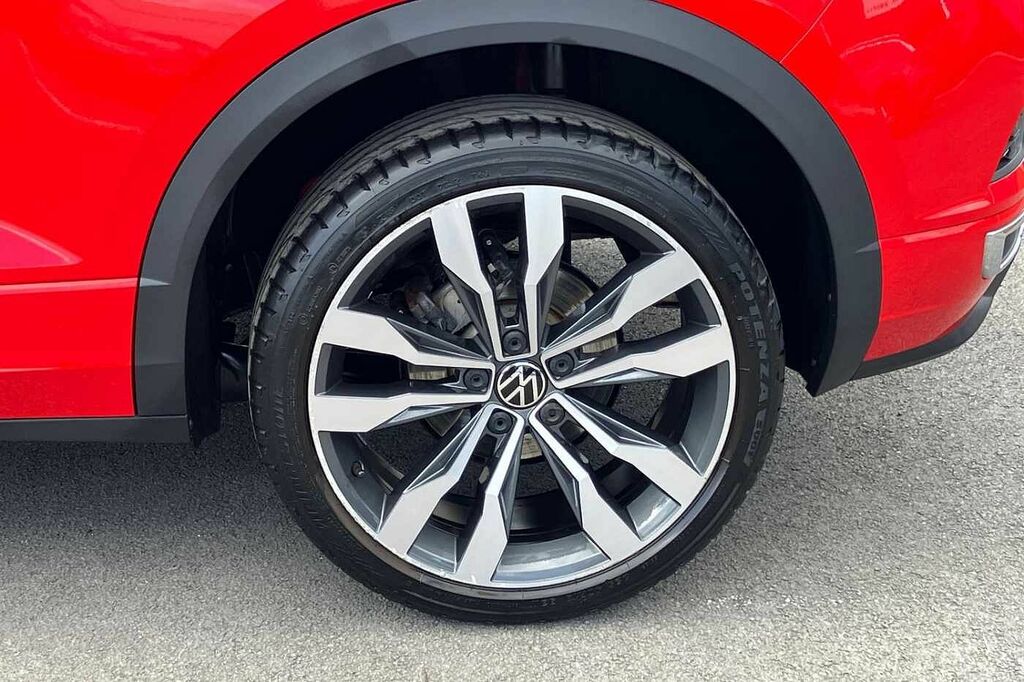 Volkswagen T-Roc 1.5 Tsi Evo R-line Dsg Red #5