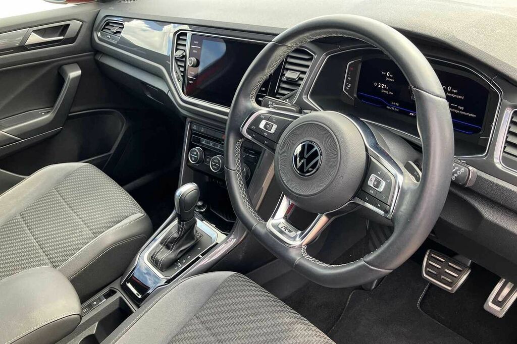 Volkswagen T-Roc 1.5 Tsi Evo R-line Dsg Red #6