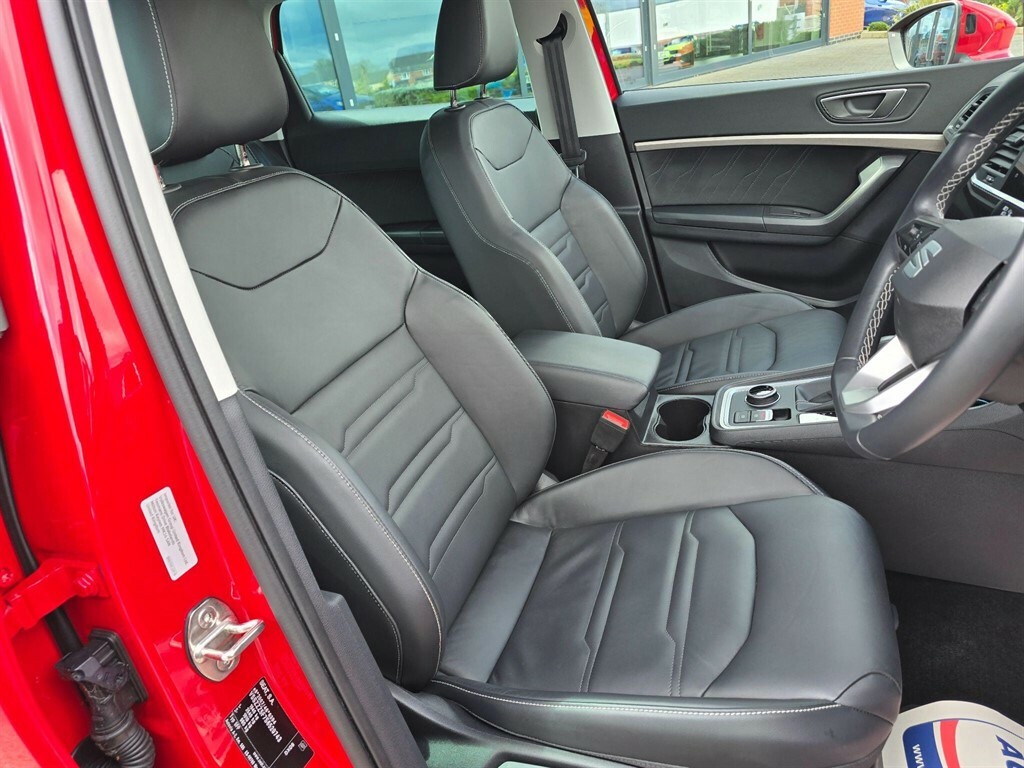 Seat Ateca 1.5 Tsi Evo Xperience Lux Dsg Euro 6 Ss BV25JGU Red #6
