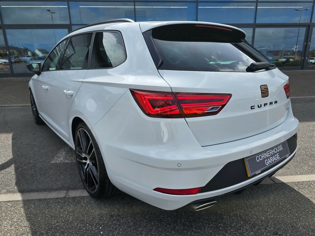 Seat Leon 2.0 Tsi Cupra 300 St Dsg 4Drive Euro 6 Ss HX19KAE White #4