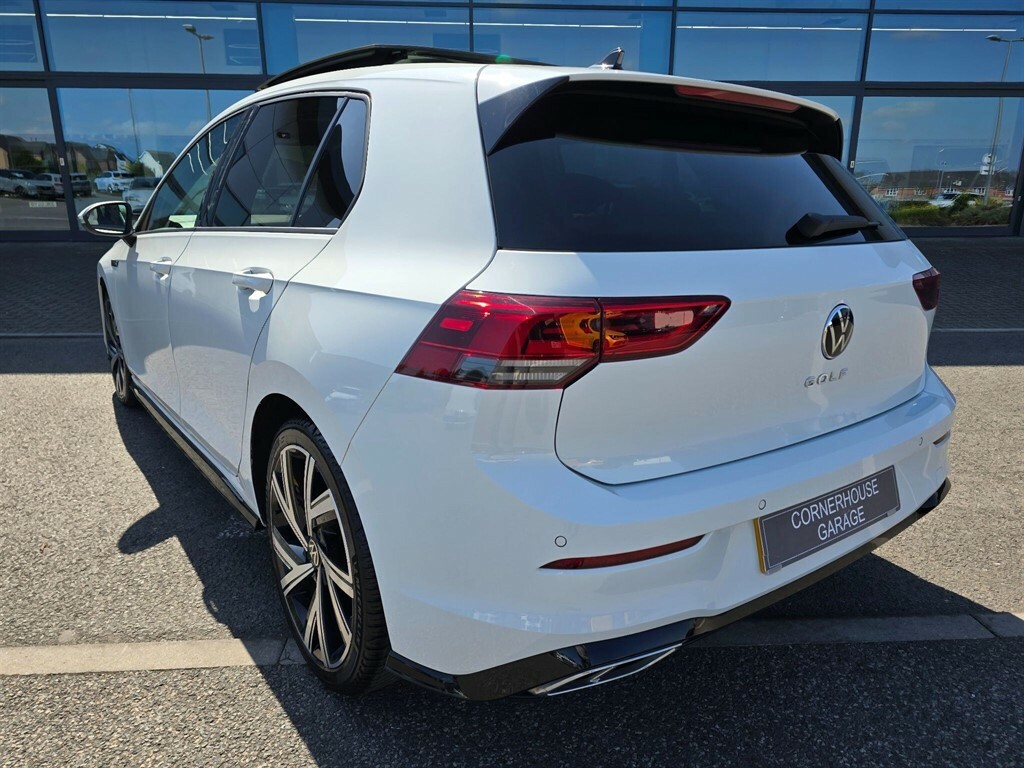 Volkswagen Golf 2.0 Tdi R-line Dsg Euro 6 Ss KM21VRJ White #4