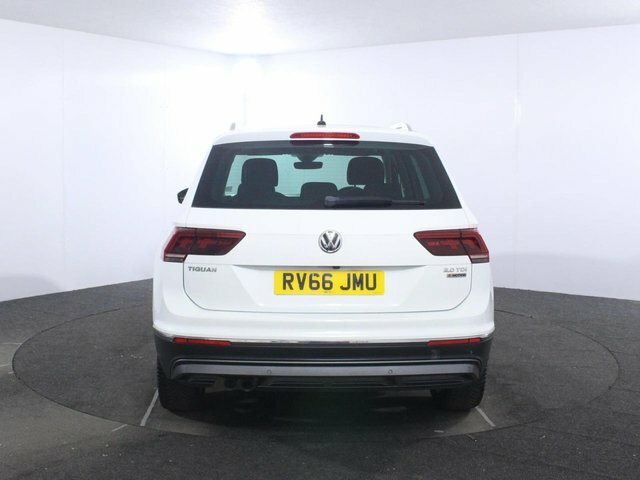 Volkswagen Tiguan 2.0 Tdi Bluemotion Tech Sel Suv Dsg 4Mo RV66JMU White #6