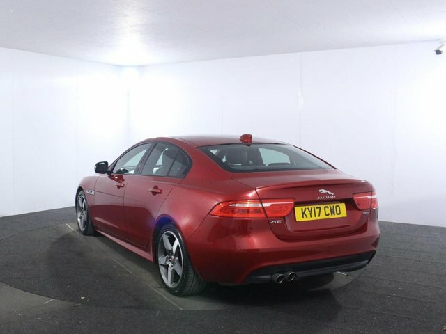 Jaguar XE 2.0D R-sport Saloon Euro 6 Ss KY17CWO Red #5