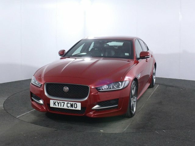 Jaguar XE 2.0D R-sport Saloon Euro 6 Ss KY17CWO Red #3