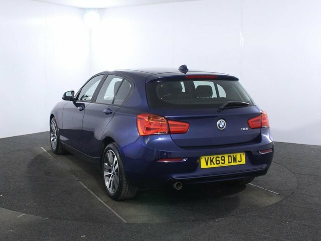 BMW 1 Series 1.5 118I Gpf Sport Hatchback Euro VK69DWJ Blue #5