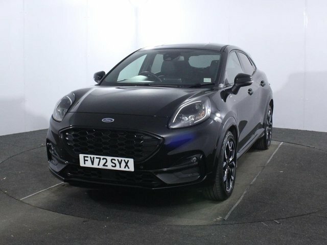 Ford Puma 1.0T Ecoboost Mhev St-line X Suv Hybrid FV72SYX Black #3