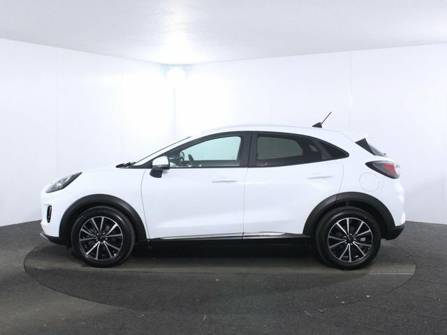 Ford Puma 1.0T Ecoboost Mhev Titanium Suv Hybrid NV73LZA White #4