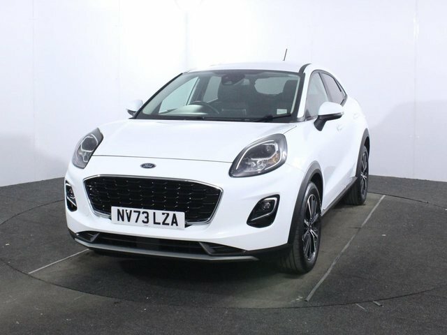 Ford Puma 1.0T Ecoboost Mhev Titanium Suv Hybrid NV73LZA White #3