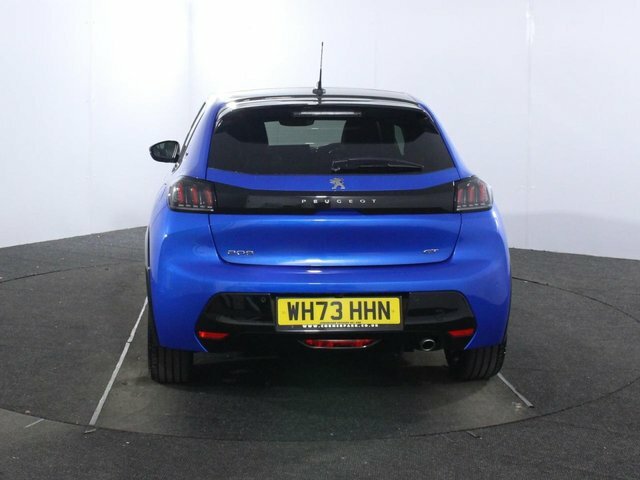 Peugeot 208 1.2 Puretech Gt Hatchback Euro 6 WH73HHN Blue #6