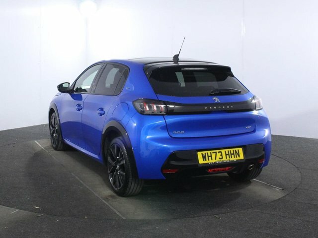 Peugeot 208 1.2 Puretech Gt Hatchback Euro 6 WH73HHN Blue #5