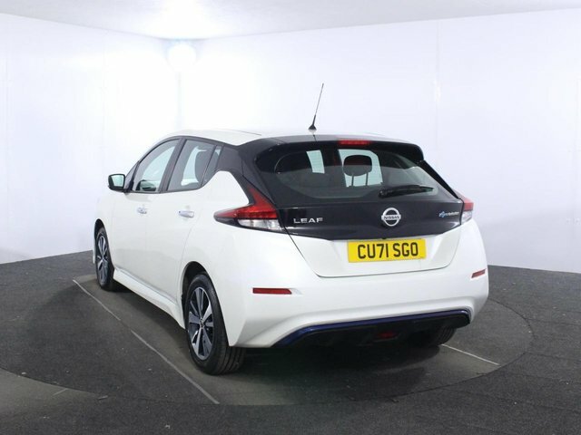 Nissan Leaf 40Kwh Acenta Hatchback 150 Ps CU71SGO White #5