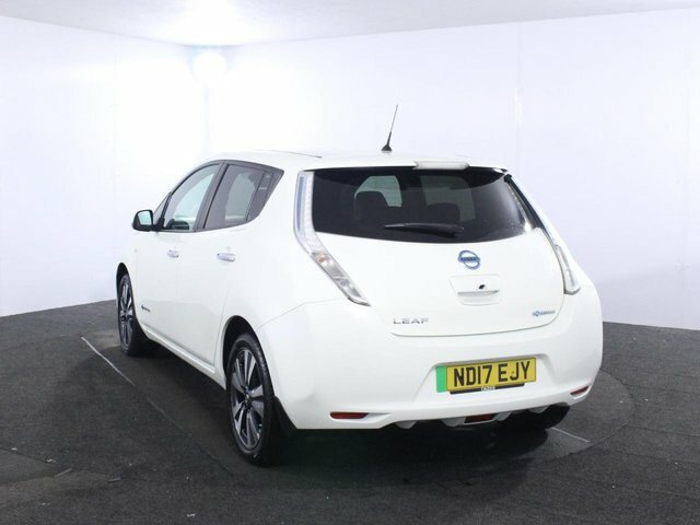 Nissan Leaf 30Kwh Tekna Hatchback 109 Bhp ND17EJY White #5