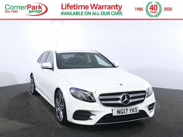Mercedes-Benz E Class 2.0 E220d Amg Line Saloon G-tronic Eur White