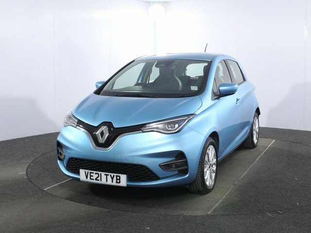 Renault Zoe R135 Ev50 52Kwh Iconic Hatchback VE21TYB Blue #3