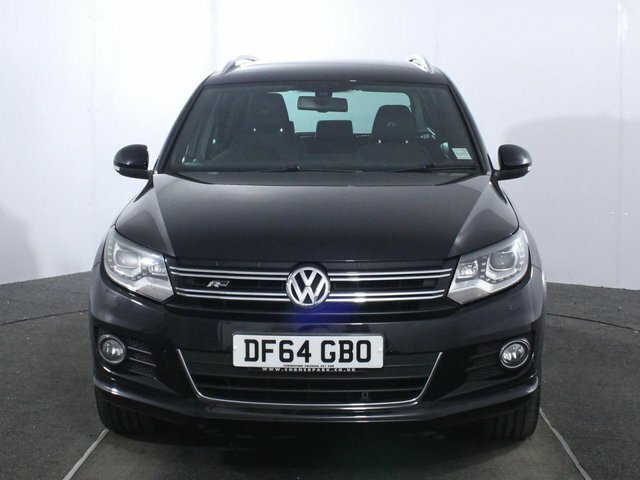 Volkswagen Tiguan 2.0 Tdi Bluemotion Tech R-line Suv Manu DF64GBO Black #2