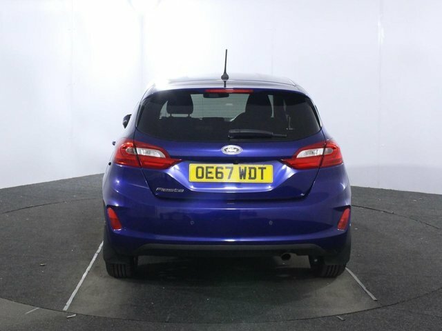 Ford Fiesta 1.0T Ecoboost Titanium Hatchback OE67WDT Blue #6