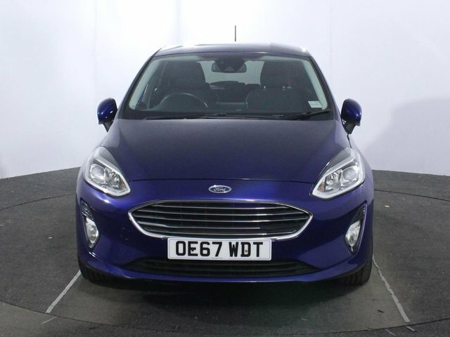 Ford Fiesta 1.0T Ecoboost Titanium Hatchback OE67WDT Blue #2
