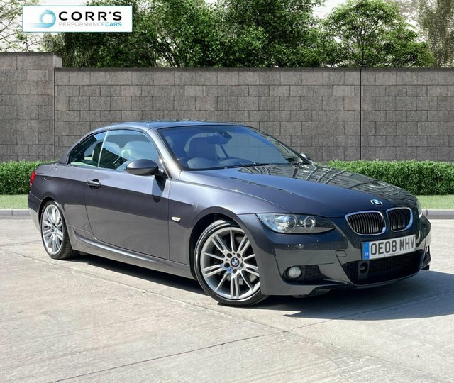 BMW 3 Series 3.0 330D M Sport Convertible Steptronic Grey
