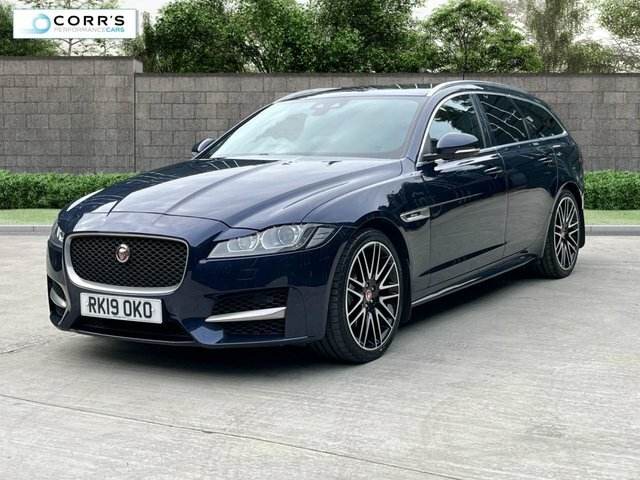 Jaguar XF 2.0D R-sport Sportbrake Awd Euro 6 RK19OKO Blue #6