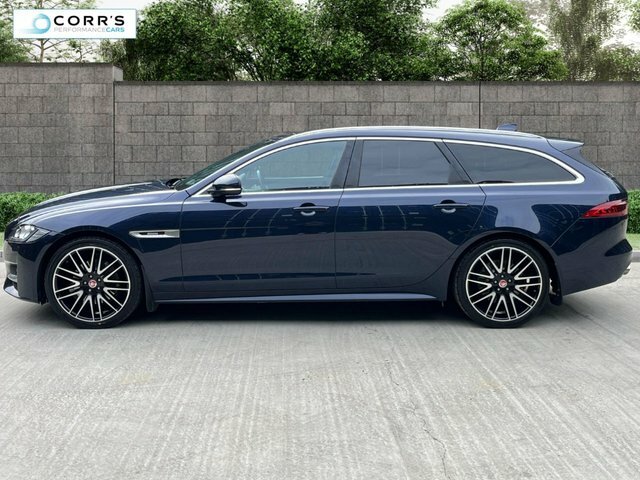 Jaguar XF 2.0D R-sport Sportbrake Awd Euro 6 RK19OKO Blue #5