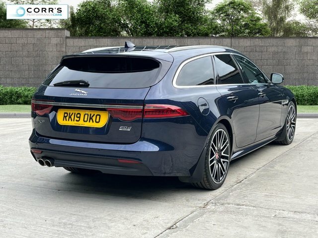 Jaguar XF 2.0D R-sport Sportbrake Awd Euro 6 RK19OKO Blue #3