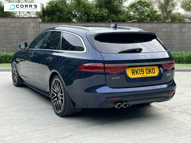 Jaguar XF 2.0D R-sport Sportbrake Awd Euro 6 RK19OKO Blue #4